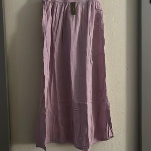 J crew long purple skirt
